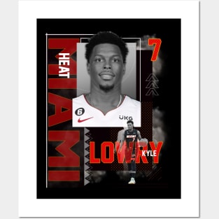 Miami Heat Kyle Lowry 7 Posters and Art